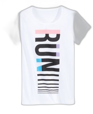 Ideology Girls Graphic T-Shirt Bright White