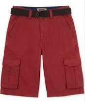 Levi's Little Boys Ripstop Cargo Shorts River Red 2T