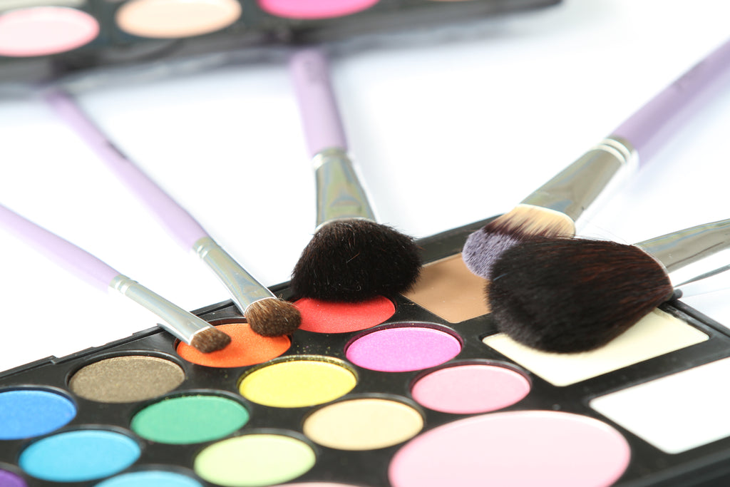 Essencell 12 Pieces Makeup Brush Set, Light Purple with Makeup Blender Sponge and Travel Essentials Case